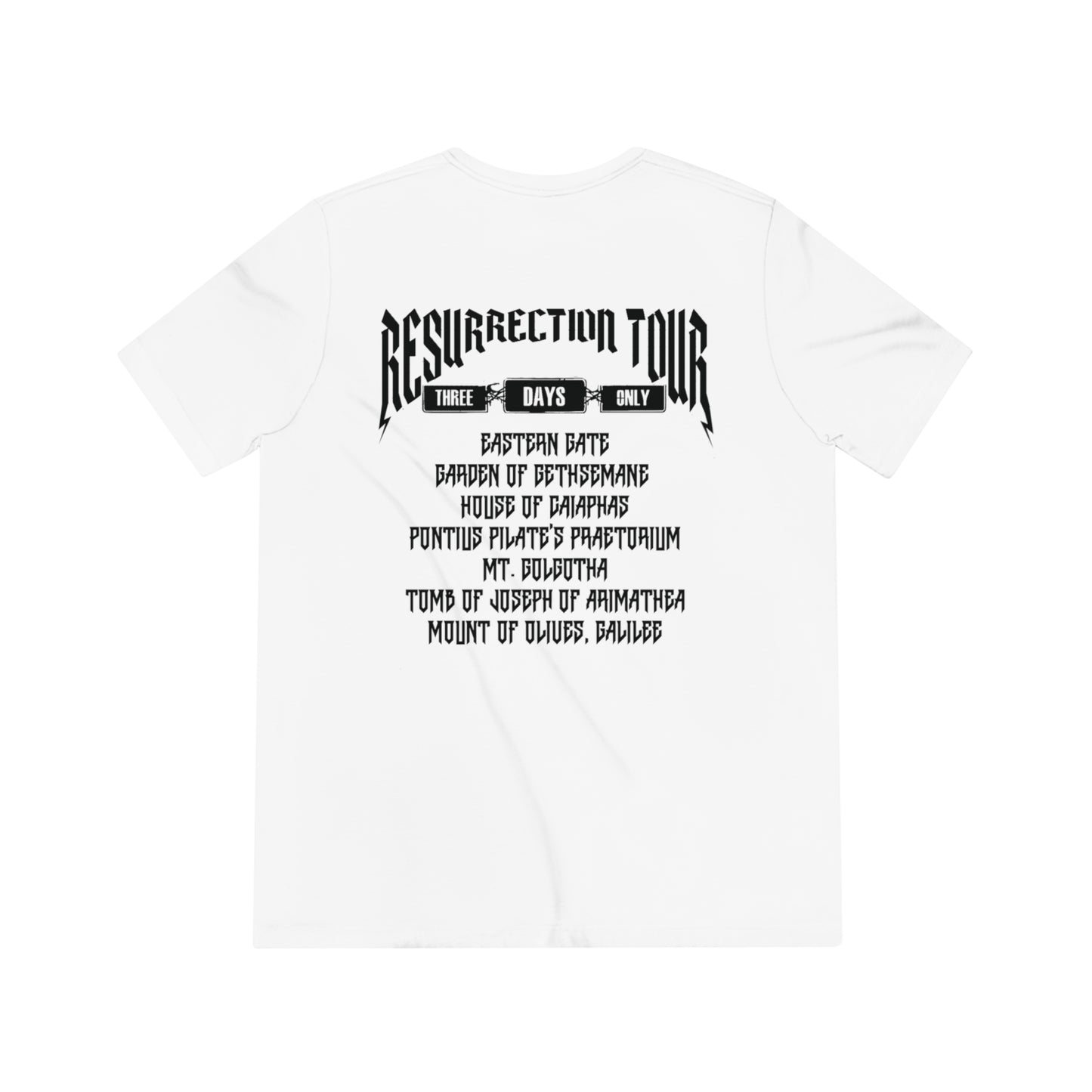 Resurrection Concert Tour Style T